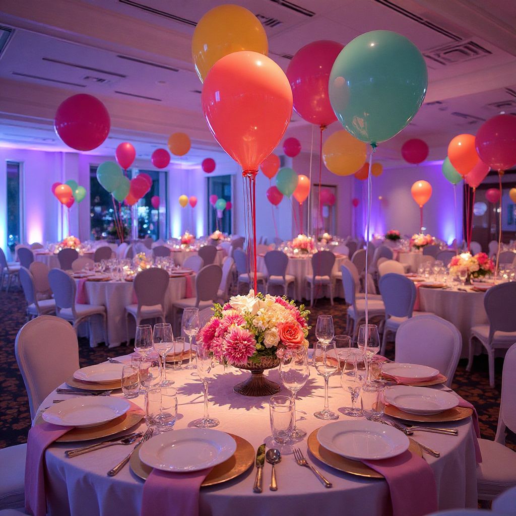 Party Decorations Setup